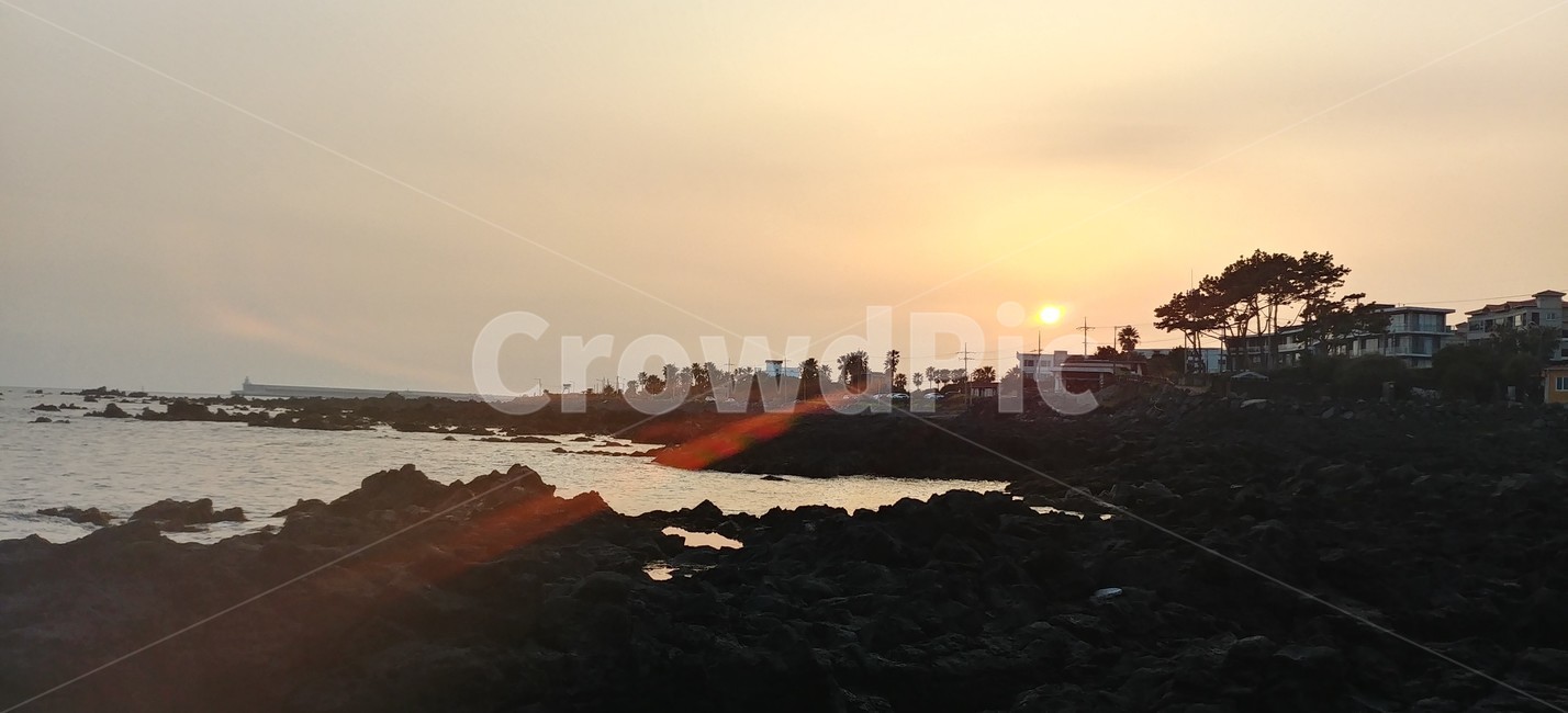 노을,석양,바다,제주도,노을빛,자연,풍경,nature,landscape,outdoors,옥외,flare,플레어,light,빛