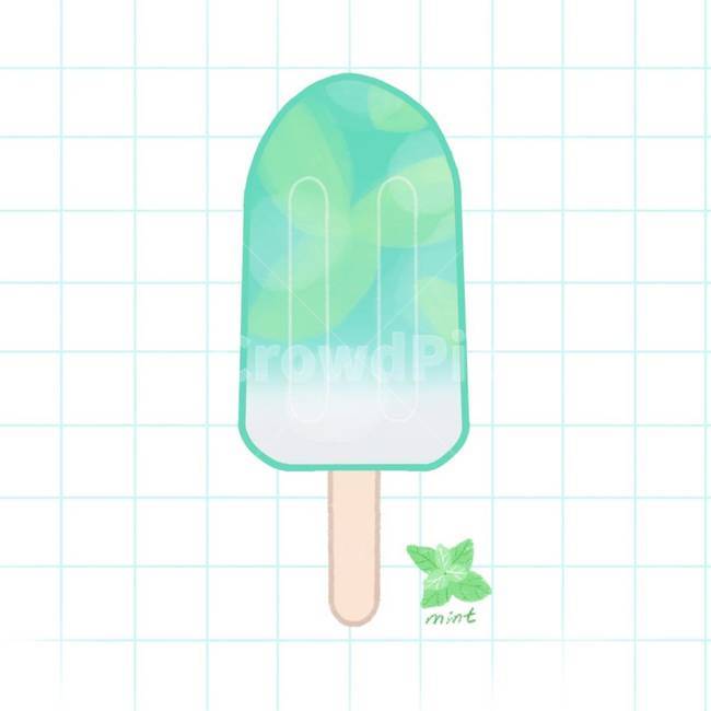 아이스크림,하드,음식,여름음식,디저트,여름디저트,icecream,icebar,food,dessert,summerfood,민트,민트아이스크림,mint,minticecream,민트맛,여름,계절,summer,season,그래픽,일러스트레이션,graphic,illustration