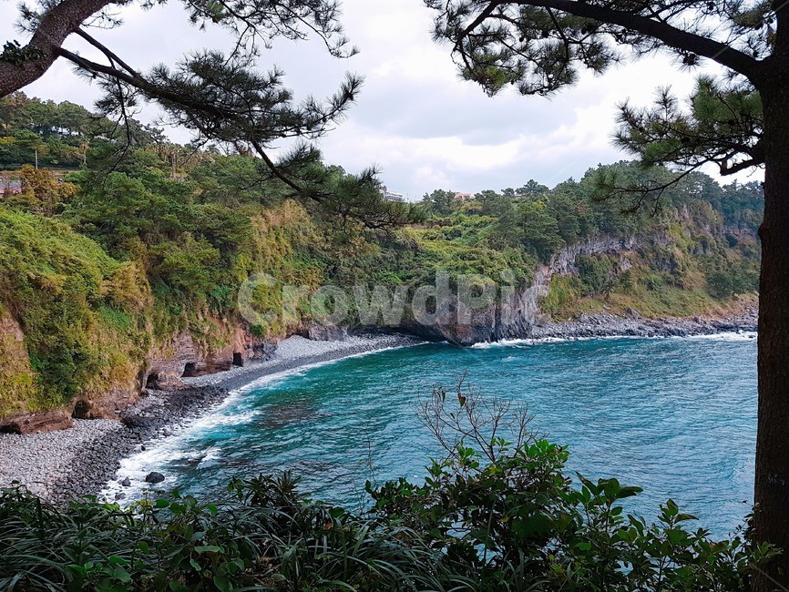 제주도,land,나라,nature,자연,outdoors,옥외,water,물,shoreline,해안선,ocean,대양,sea,바다,promontory,곶