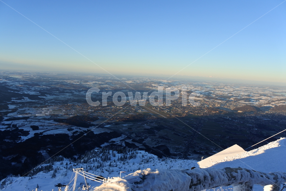 산,절경,자연풍경,높은곳,오스트리아,잘츠부르크,겨울,눈,등산,climb,high,europe,winter,snow,slazburg,unterberg,unterbergmountain,landscape,하늘,산맥,도시,마을,유럽,세계,해외