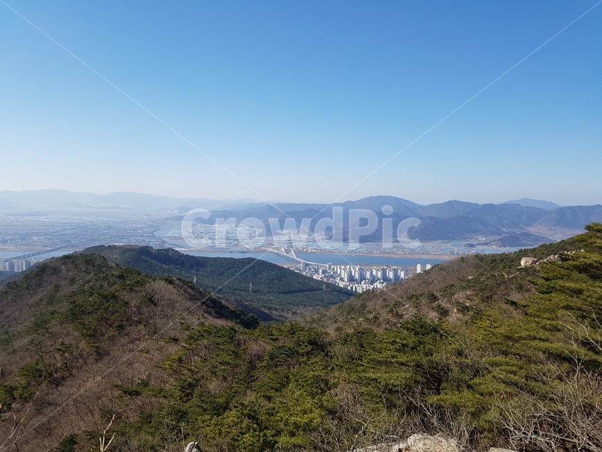 산,자연,nature,outdoors,지평선,부산,금정산,busan,mountain,landscape,horizon