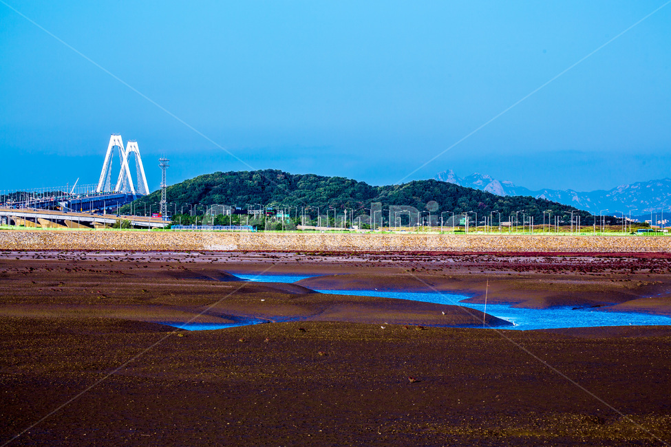 영종도,자연,썰물,갯벌,환경,바다,무늬,영종대교,자연,풍경,nature,landscape,한국자연풍경,한국자연경관,korea nature landscape