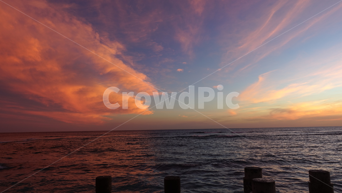 자연,nature,하늘,노을,sunrise,sky,새벽,dawn,orange,yellow,blue,오렌지,태평양