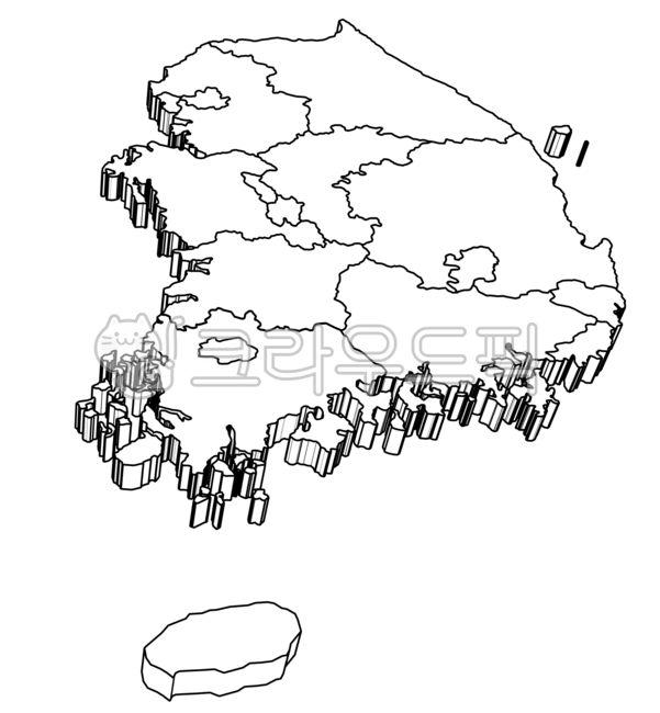 대한민국,우라나라지도,대한민국지도,3d,지도,한국,한국지리,사회탐구,korea,koreamap,그래픽,한국지도,남한,southkorea,아시아,렌더링,한국여행,제주도,전국,전국지도,3d지도,3dmap,map,배경,지도배경,background,일러스트,한반도,나라,국가,서해,남해,동해,행정구역,도시,광역시,서울,인천,부산,울산,대구,대전,세종,광주,독도,울릉도,누끼,png,배경없는,배경제거