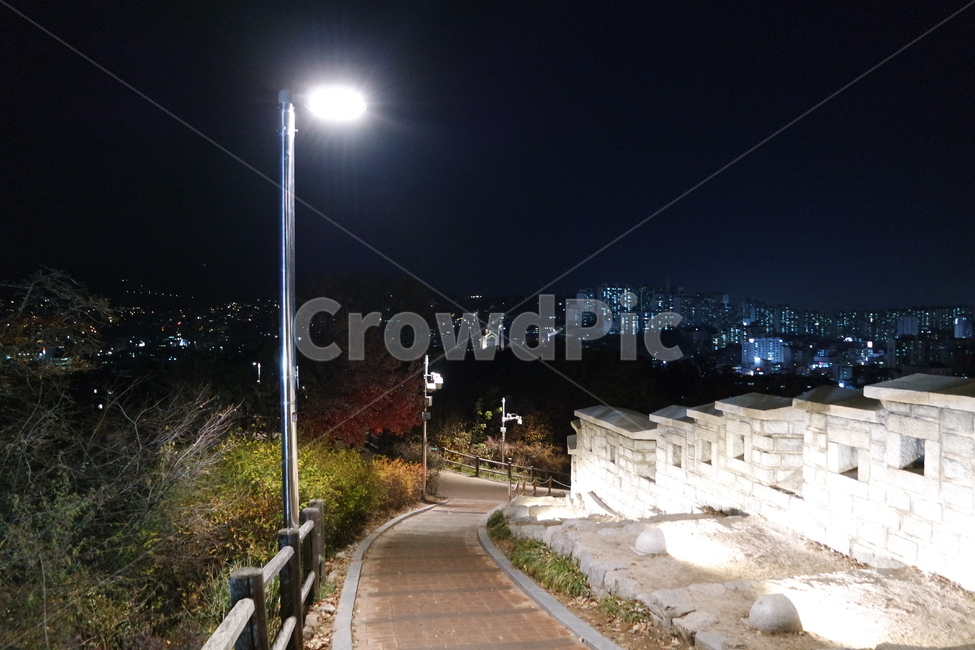 길,하늘,나무,전봇대,가로등,밤,야경,계단,성곽,그림자,불빛,road,sky,tree,powerpole,streetlight,night,nightview,stairs,castle,shadow,lights,tarmac,타맥,asphalt,아스팔트,야경,밤,풍경,nightscape,night,landscape,도시,city,한국도시풍경,한국도시경관,korea cityscape