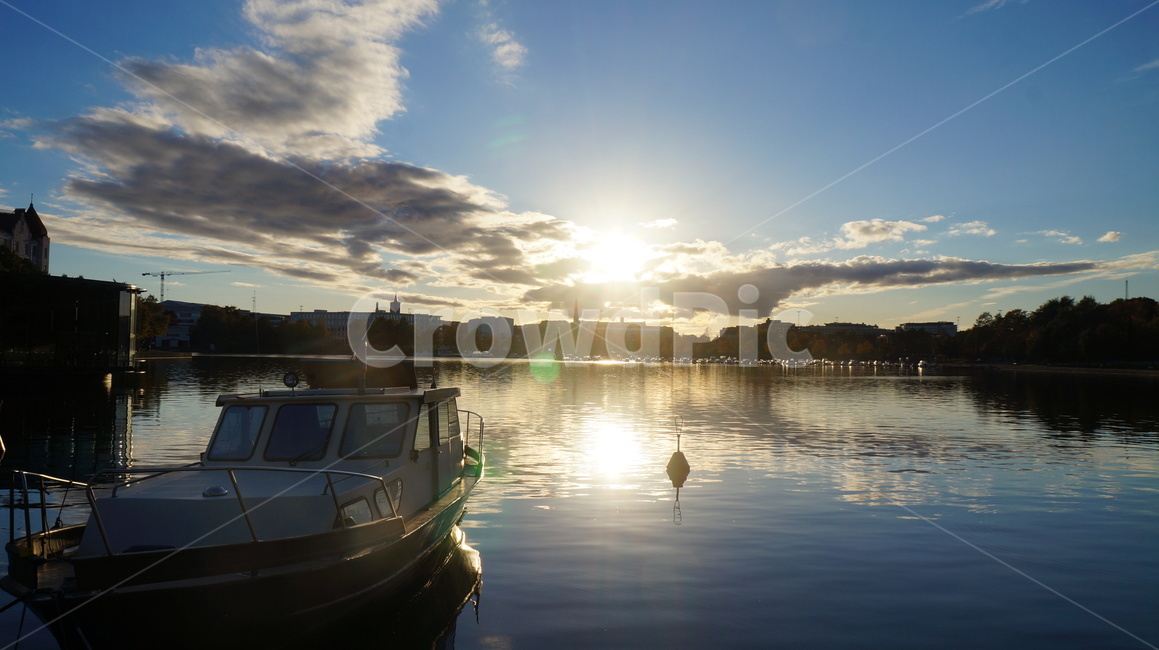boat,보트,물,선박,자연,nature,sunset