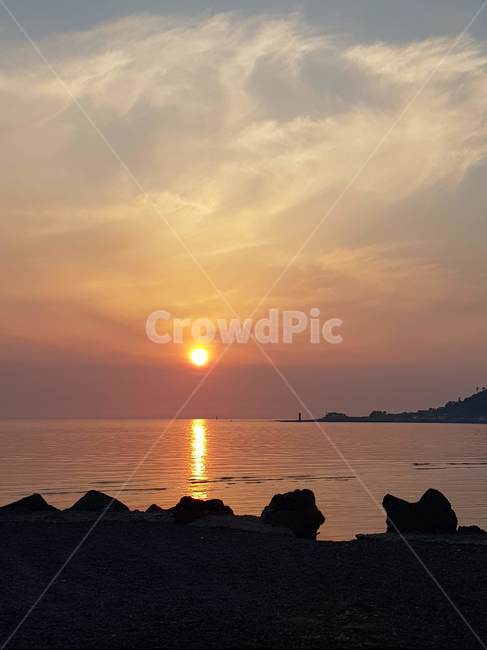 제주,제주서부,협재,협재해수욕장,일몰,sunset,jeju,하늘,노을,붉은노을