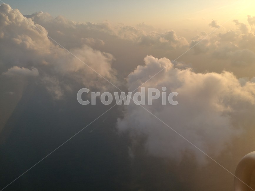 구름,하늘,태양,석양,노을,자연,풍경,nature,landscape,weather,날씨,outdoors,옥외,cloud,cumulus,적운,sky