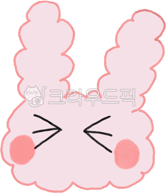 Rabbit,rabbit character,pink rabbit,pink rabbit,rabbit with closed eyes,rabbit emoticon,fluffy,mongrel character,animal character,animal emoticon,sticker,rabbit sticker,wink,wink character,smiling rabbit character,smiling rabbit,cute rabbi