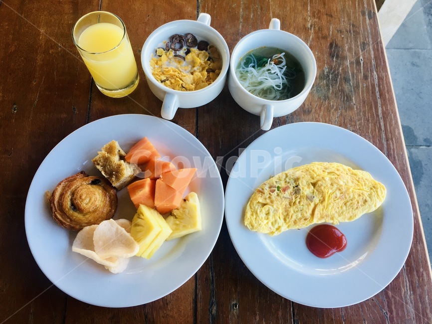 조식뷔페,조식,아침식사,식사,오믈렛,계란,과일,음식,아침밥,breakfast,food,음료수,주스