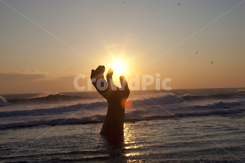 일출,갈매기,자연,nature,ocean,대양,sea,바다,water,bird,물,outdoors,flare,플레어,빛,호미곶,sunlight,햇빛,파도,조각상,동상,석상,조형물,statue,bronze statue,stone statue