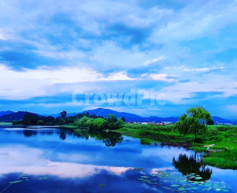 nature,자연,outdoors,옥외,sky,하늘,구름,수채화