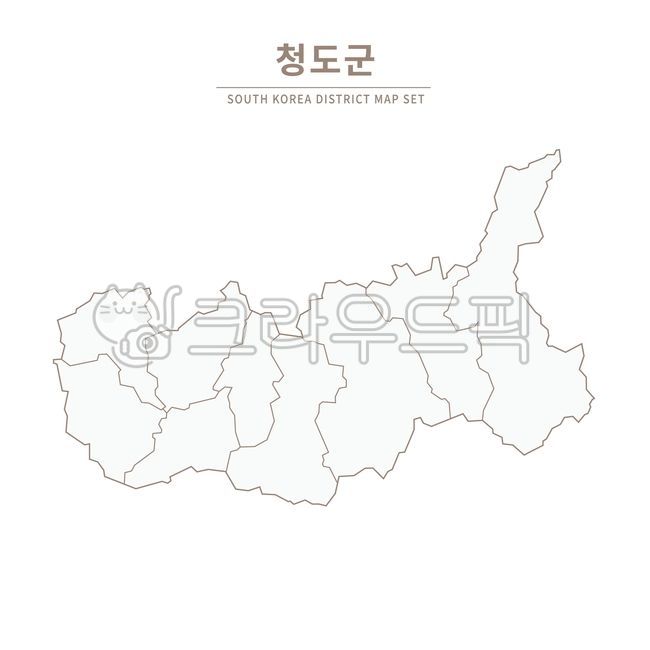 Cheongdo,Cheongdo-gun,Cheongdo map,Cheongdo-gun map,Gyeongsangbuk-do,Gyeongbuk,map,map illustration,region,Republic of Korea,district,administrative district,map,local illustration,administrative map,jurisdiction map,district map,city,pr