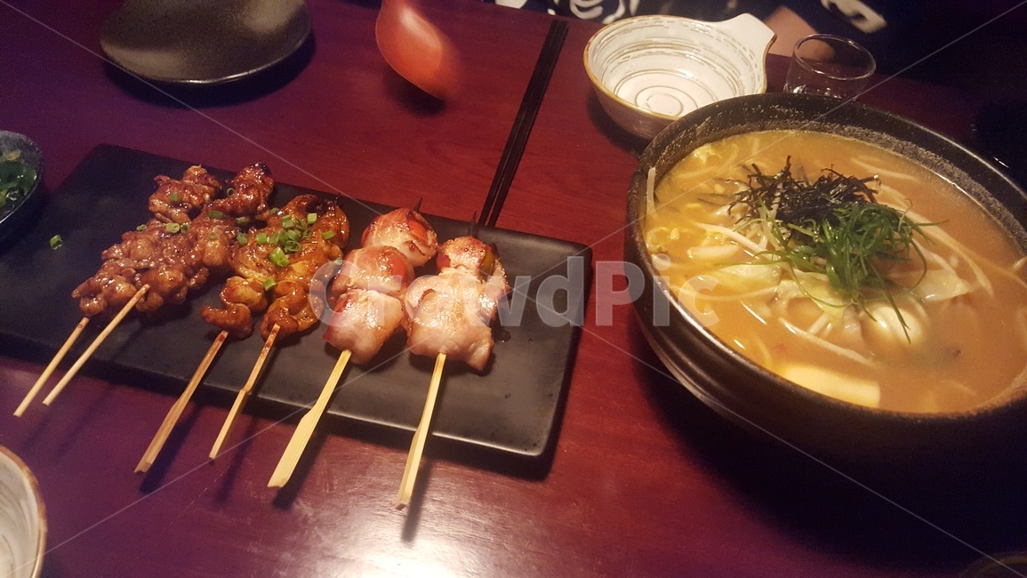 food,eat,음식,일식,꼬치구이,미소탕