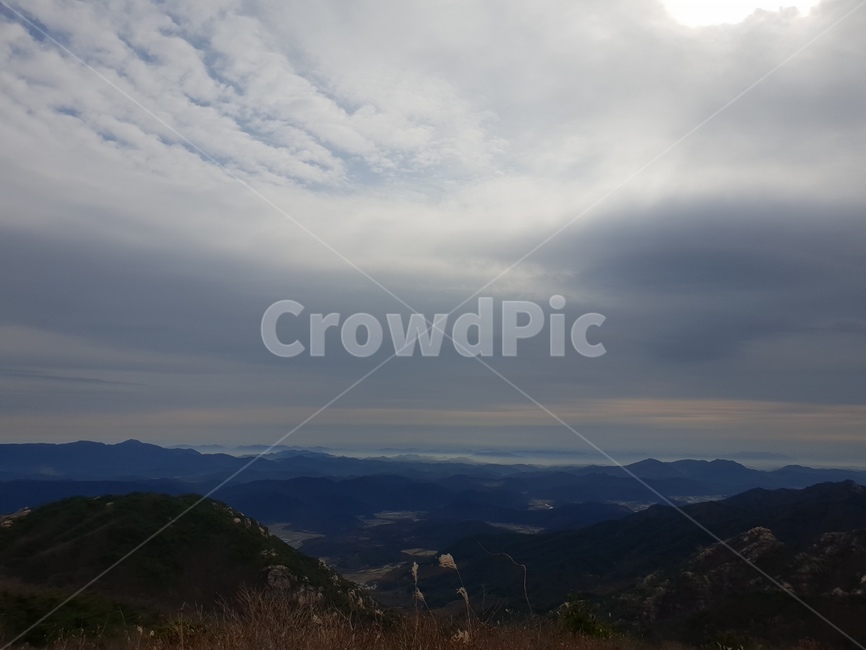 산,황매산,억새,구름,풍경,nature,자연,outdoors,옥외,plateau,고원