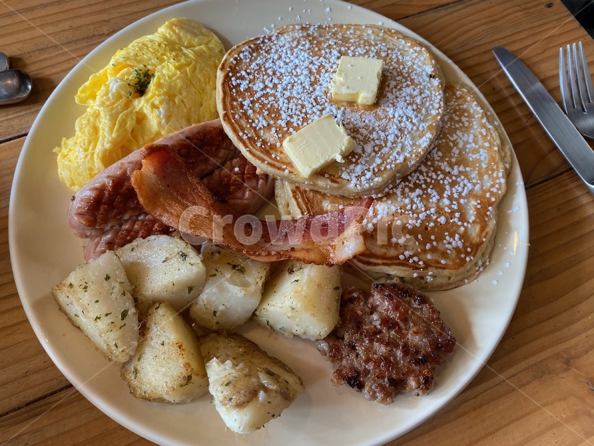 butter,팬케이크,브런치,베이컨,감자,potato,음식,식재료,요리,food,cook,meal,dishes,food reserves,아침식사,조식,브런치,breakfast,brunch