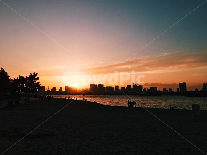 sky,일몰,붉은하늘,dusk,황혼,sunset,sunlight,햇빛,바다,자연,풍경,nature,landscape