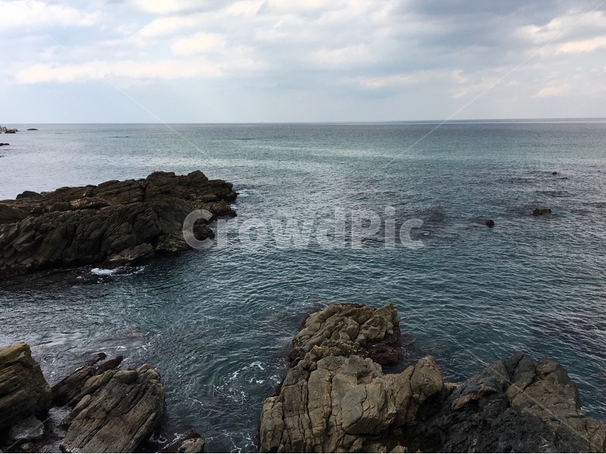 동해안,바다,정동진,바위,겨울,자연,풍경,nature,landscape,promontory,곶,outdoors,옥외,sea,ocean,대양,water,물