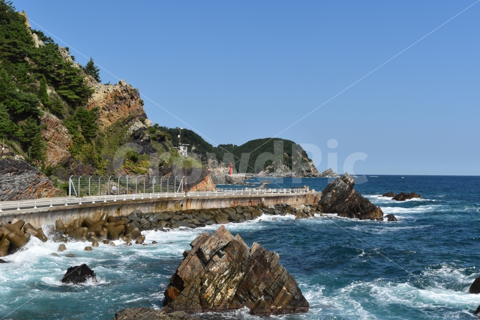 바다,정동진,해안가,풍경,해안도로,파도,길,자연,풍경,nature,landscape,한국자연풍경,한국자연경관,korea nature landscape,promontory,곶,outdoors,옥외