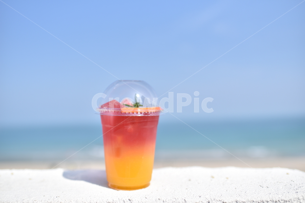 여름,바다,카페,음료,데코,여름,계절,summer,season,음료수,drink,beverage