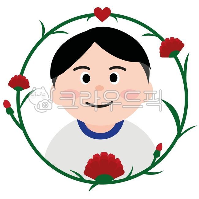 Teachers day,carnation eye,Boys,carnation,Mothers Day,carnation gift,Carnation illustration