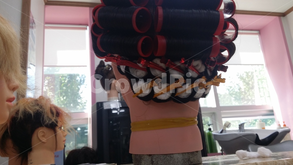 미용사국가자격증,펌,파마,핑거휠,미용마네킹,머리,헤어