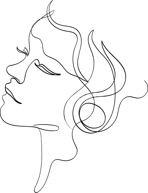 face,line,drawing,oneline,silhouette,women,woman,얼굴,여성,여자,라인,미술,그림,드로잉,아트,art,그래픽,일러스트레이션,graphic,illustration