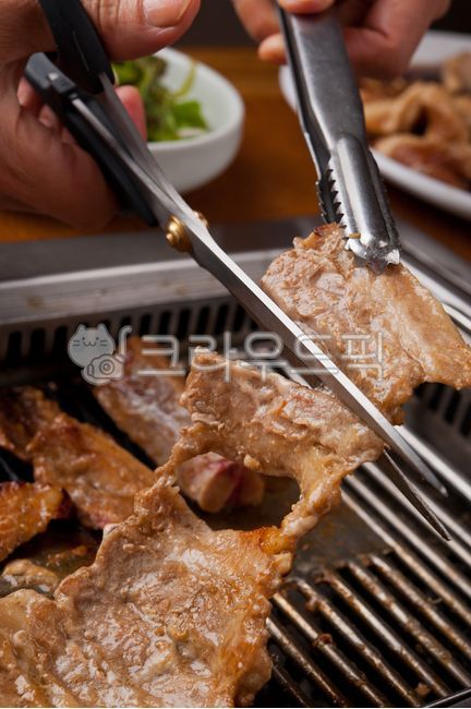 Seasoned Pork Ribs,Grilled pork ribs,Pork barbecue,rib,Seasoned grilled ribs,food,pig,roast