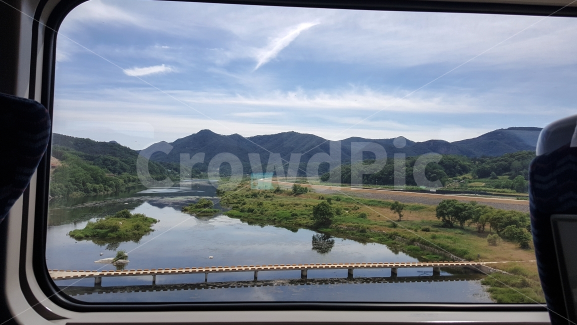 풍경,기차,하늘,구름,강,자연,풍경,nature,landscape,교통,교통수단,traffic,transportation,outdoors,옥외,water,물