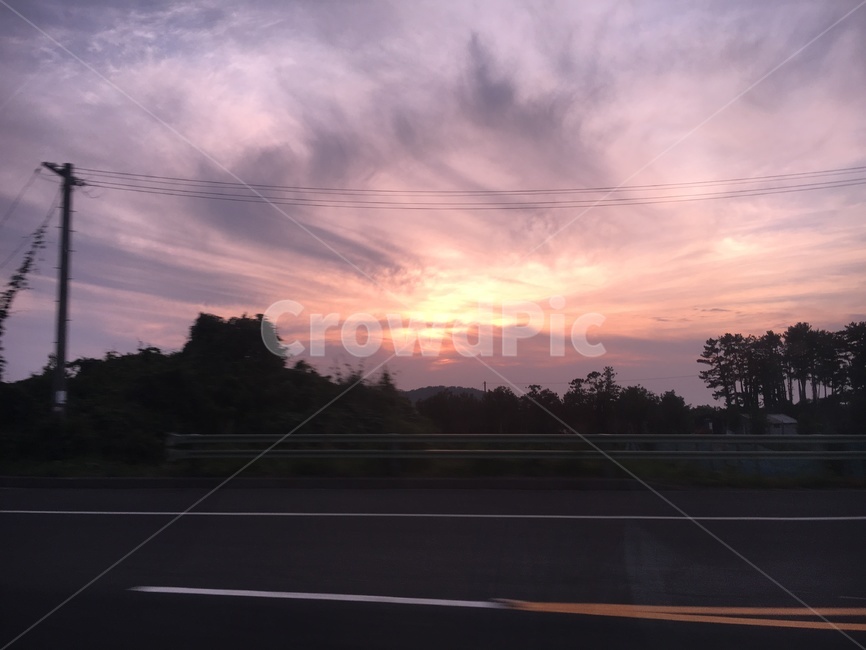노을,하늘,구름,sky,저녁