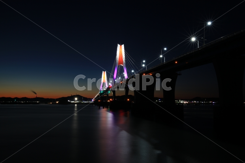 풍경,여행,휴식,겨울,대교,다리,야경,밤,풍경,nightscape,night,landscape,도시,city,한국도시풍경,한국도시경관,korea cityscape,lighting,조명,nature,자연,outdoors,옥외