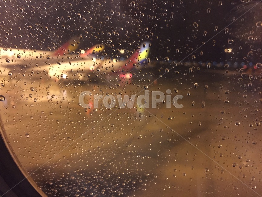 비행기,여행,공항,비,창문