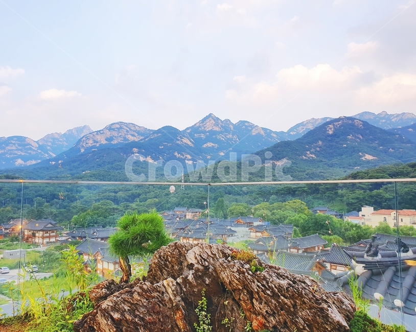 nature,자연,산,mountain,산맥,outdoors,옥외,돌,한옥,한옥마을,은평한옥마을,한국전통,한국문화,korean traditional,korean culture