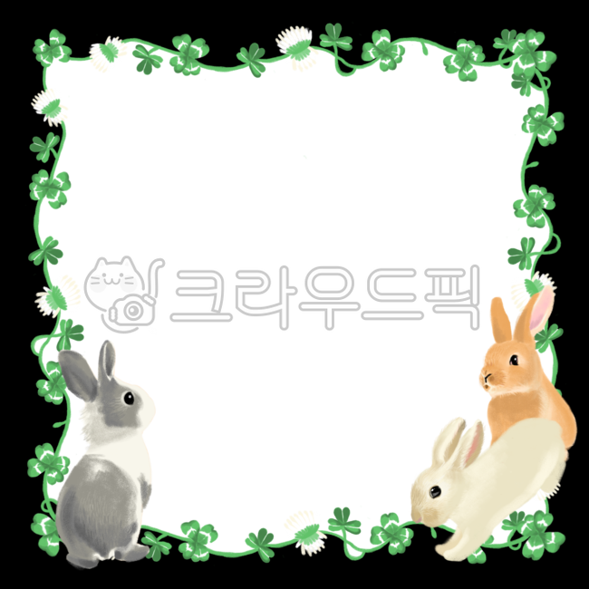 luck,Rabbit background illustration,Spring background,family communication,background paper,shamrock,cute,Memo paper illustration,spring,Clover illustration,happiness,note paper,rabbit,neat,rabbit illustration,notice,border,four leaf clover,correspondence
