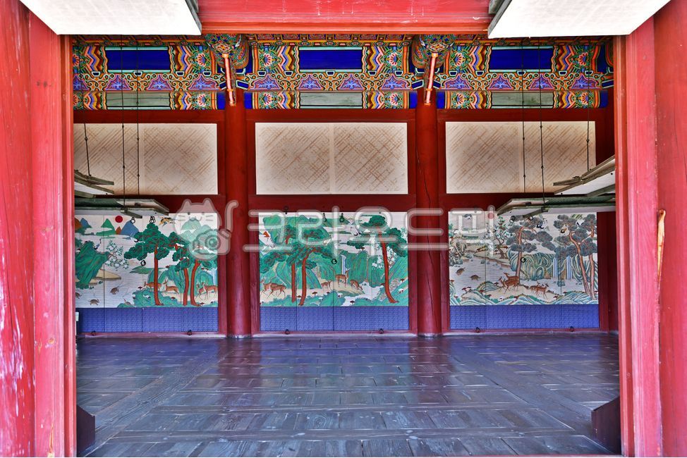 십장생병풍,강녕전,경복궁,법궁,궁궐,고건축,들어열개문,전통,한국전통,한국문화,korean traditional,korean culture