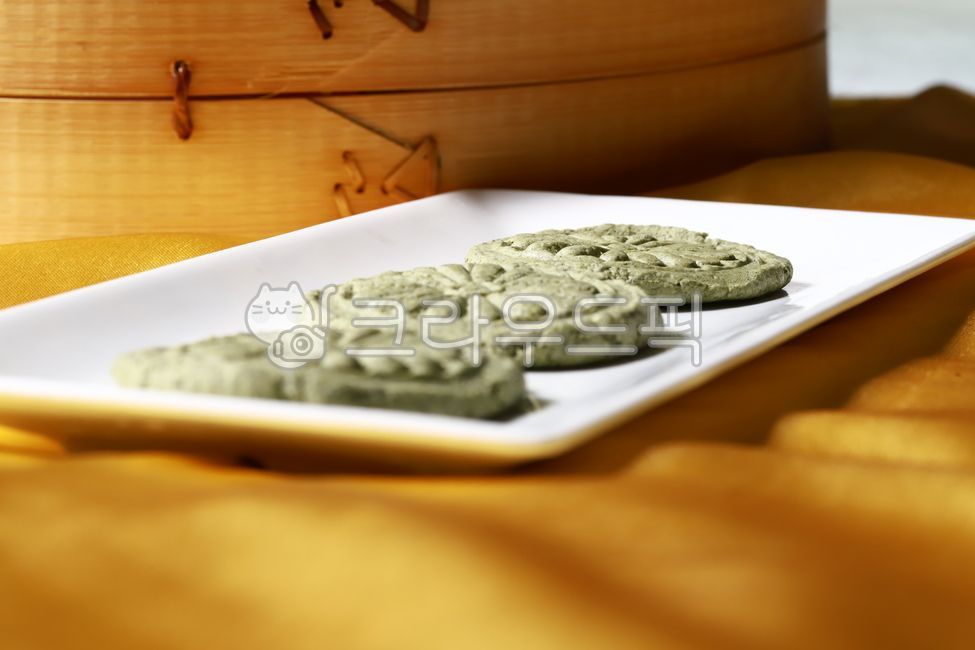 전통음식,쑥떡,차륜병,쑥개떡,대나무찜기,food,음식