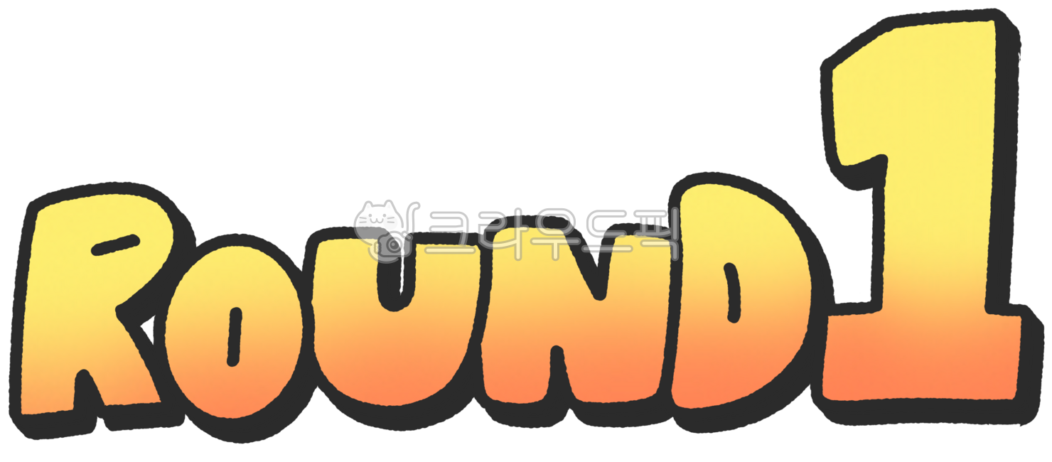 Round,1st round,round 1,number 1,game text,game start,first step,mission start,game guide,progress text,start text,play start,first round,round guide,level start,number illustration,number sticker,text sticker,text illustration,text dec