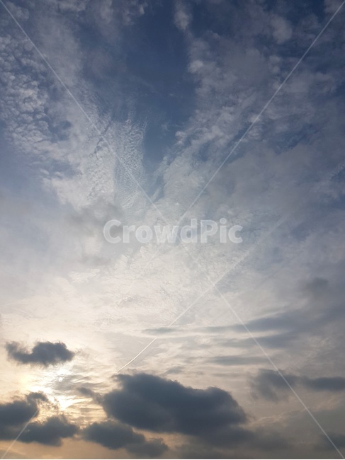 하늘,노을,구름,광활한,푸른하늘,멋진,시원한,sky