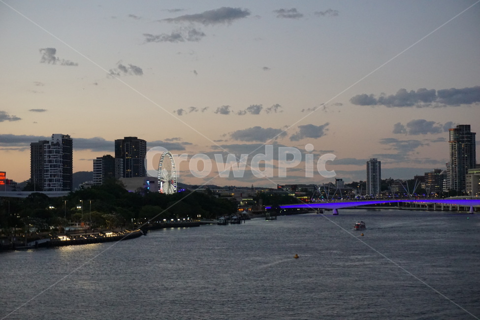 브리즈번강,노을,강,도시,브리즈번,brisbaneriver,sunset,river,city,brisbane,야경,밤,풍경,nightscape,night,landscape,도시,city