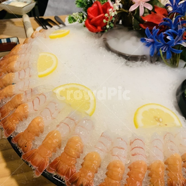음식,food,딱새우,새우,해산물,회