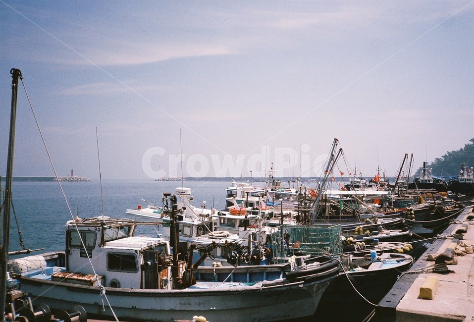 필름,필름사진,film,바다,sea,배,boat,자연,nature,섬,island,port,항구