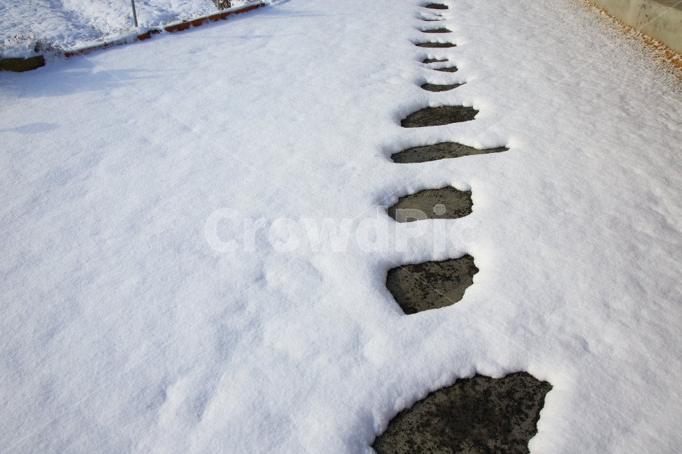 겨울,풍경,눈,징검다리,시골,겨울,계절,winter,season