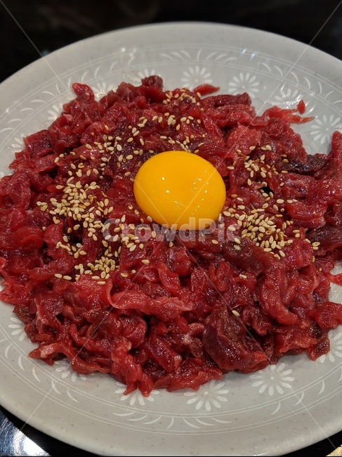 육회,음식,한국음식,소고기,고기,beef,koreanfood,beeftartar