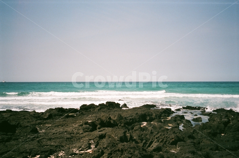 제주도,필름카메라,바다,파도,수평선,자연,풍경,nature,landscape,한국자연풍경,한국자연경관,korea nature landscape,제주도,jeju,jeju island,promontory,곶