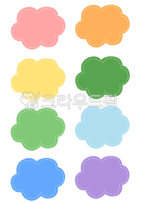 cloud,speech bubble,horse,kindergarten picture,daycare center,Kindergarten,cloud picture,speech bubble picture,kindergarten material,kindergarten illustration