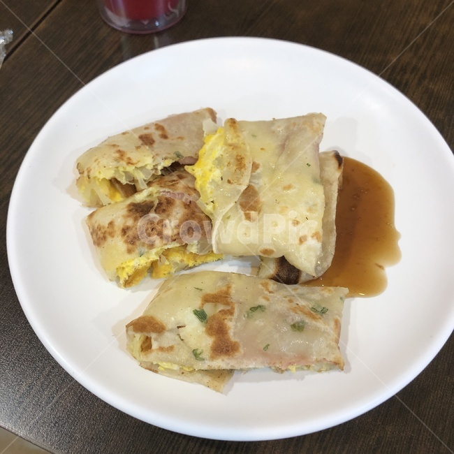 딴삥,음식,food,대만음식,대만,중국,중화권,홍콩,아침밥,밀가루,빵,전,오믈렛,타이완,타이페이