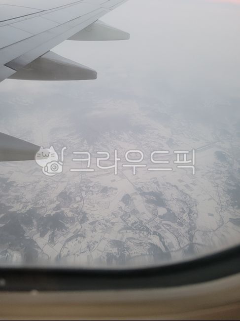 제주도,비행기,한국하들,겨울하늘에서보는풍경,자연,날씨