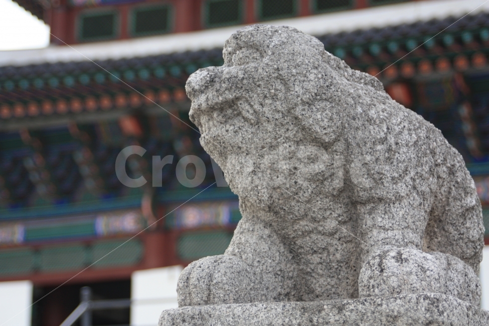 경복궁,해태,고궁,풍경,출사,아웃포커싱,사진기술,원본,조각상,동상,석상,조형물,statue,bronze statue,stone statue,한국전통,한국문화,korean traditional,korean culture