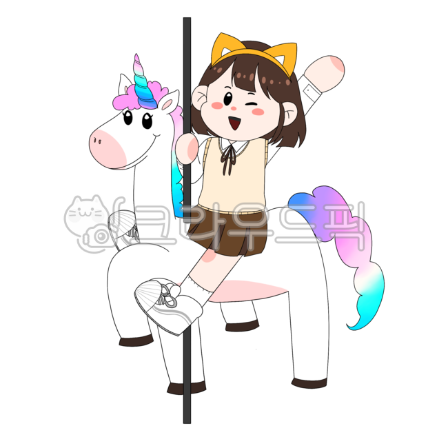 놀이동산,놀이공원,사람,학생,말,회전목마,현장학습,놀이기구