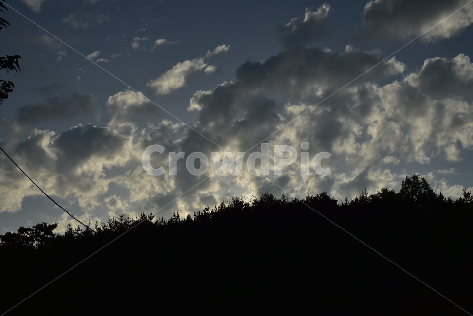 뒤산,하늘,구름,뭉클,해지기전,자연,풍경,nature,landscape,weather,날씨,outdoors,옥외,cumulus,적운,sky,cloud